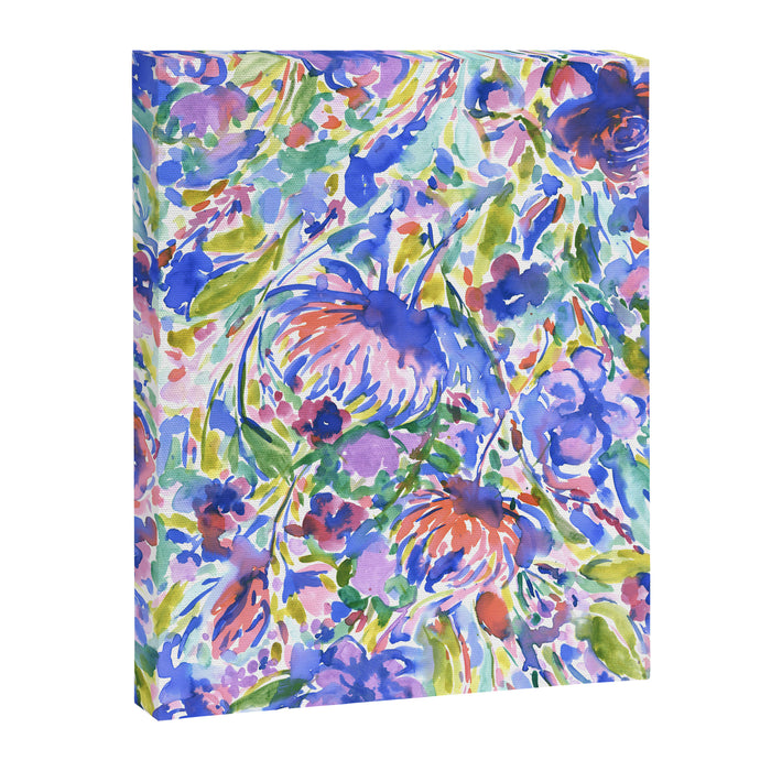 Maximal Floral Wild & Free Canvas Print Gallery Image 1
