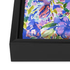 Maximal Floral Wild & Free Framed Canvas Print Gallery Image 3