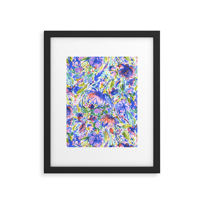 Maximal Floral Wild & Free Framed Art Print Gallery Image 1