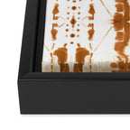 Paradigm Rust Framed Canvas Print Gallery Image 3
