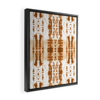 Paradigm Rust Framed Canvas Print Gallery Image 2