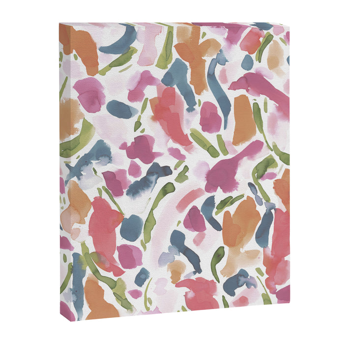 Synthesis Raspberry Canvas Print Gallery Image 1