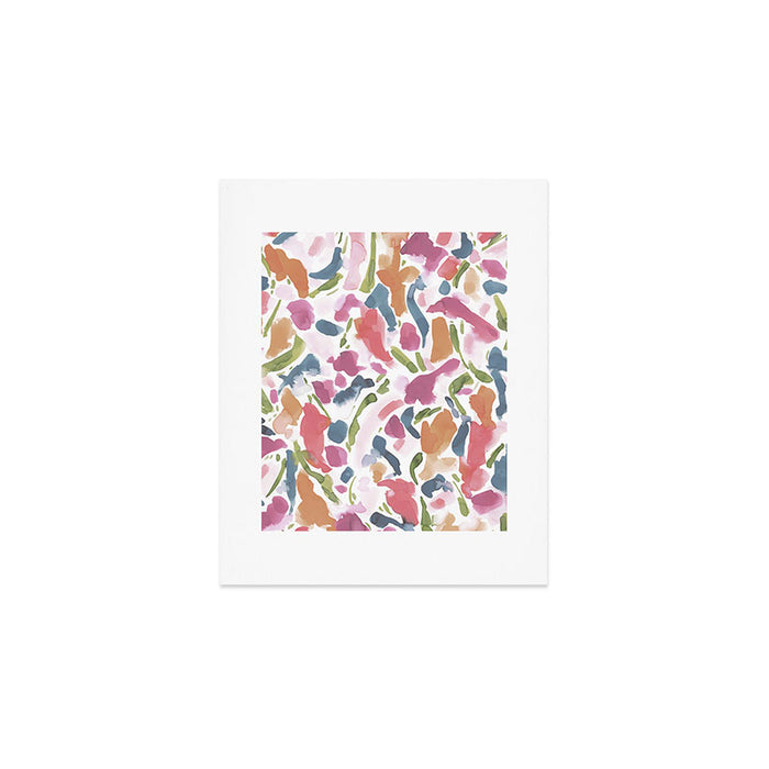 Synthesis Raspberry Art Print Gallery Image 1
