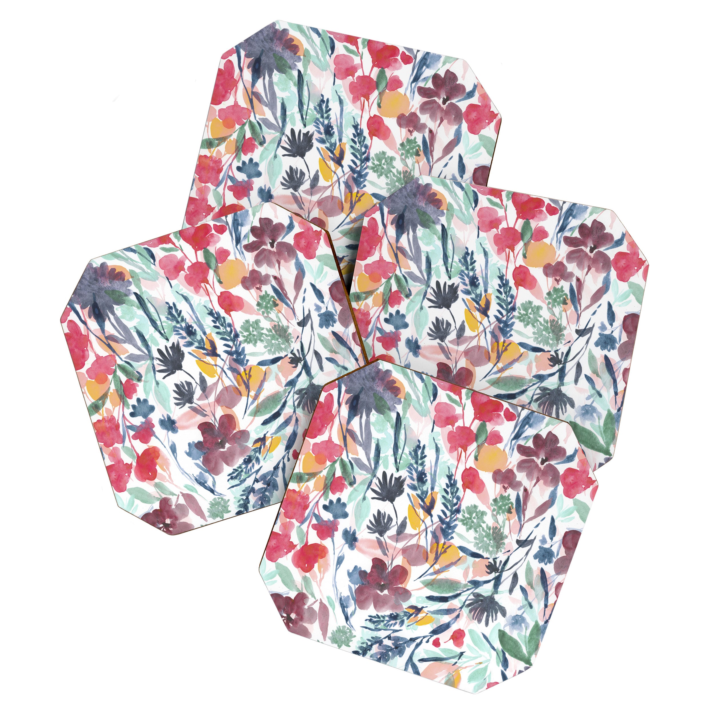 Upside Floral Deep Coaster Gallery Image 1
