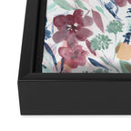 Upside Floral Deep Framed Canvas Print Gallery Image 3