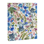 Upside Floral Olive Magenta Canvas Print Gallery Image 8