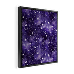 Zodiac Watercolor Ultraviolet Framed Canvas Print Gallery Image 2