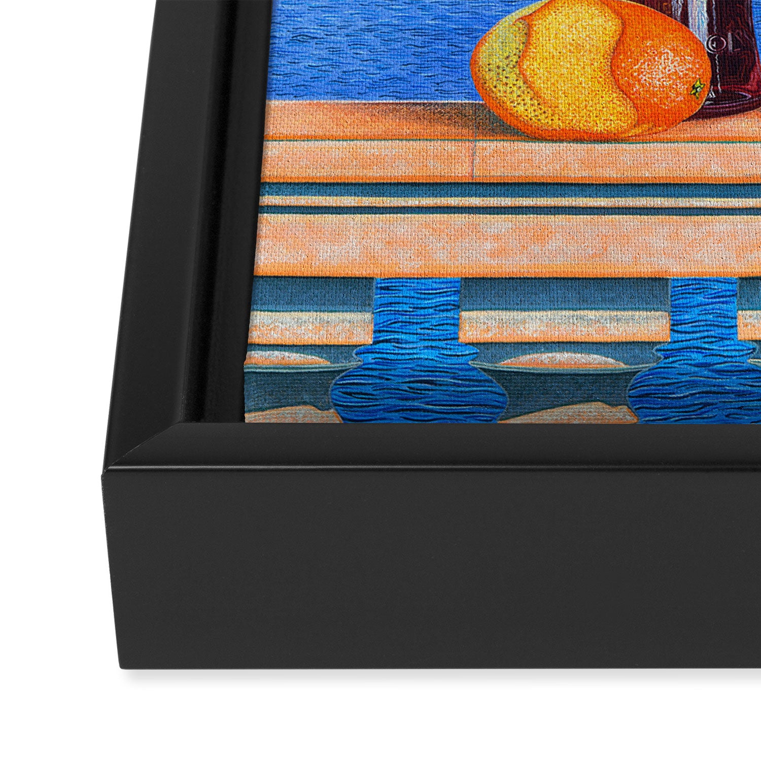 Aperol Spritz at Sunset in Italy Framed Canvas Print Gallery Image 3
