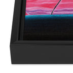 Pink Nails and Car on the New Jersey Turnpike Framed Canvas Print Gallery Image 3