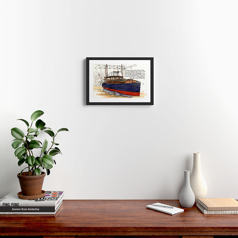 Hemingway's Cuba:  Pilar Framed Art Print Gallery Image 2