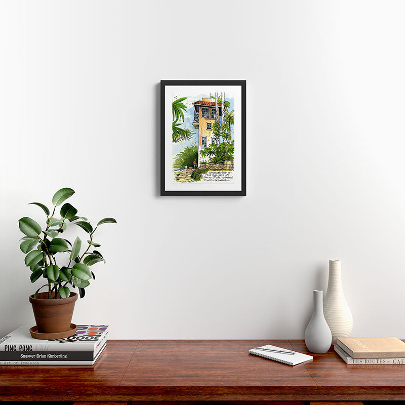 Hemingway's Cuba:  Writing Studio at Finca Vigia Framed Art Print Gallery Image 2