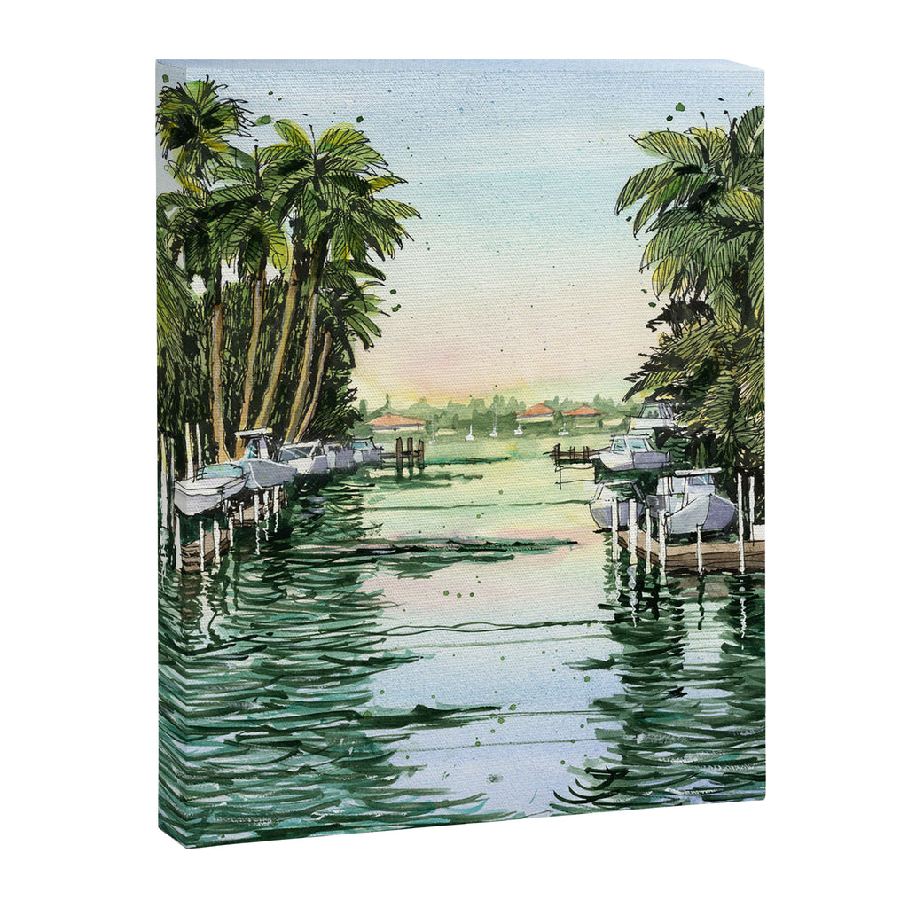 Siesta Key View to Big Pass Canvas Print Gallery Image 6