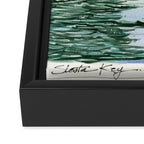 Siesta Key View to Big Pass Framed Canvas Print Gallery Image 3