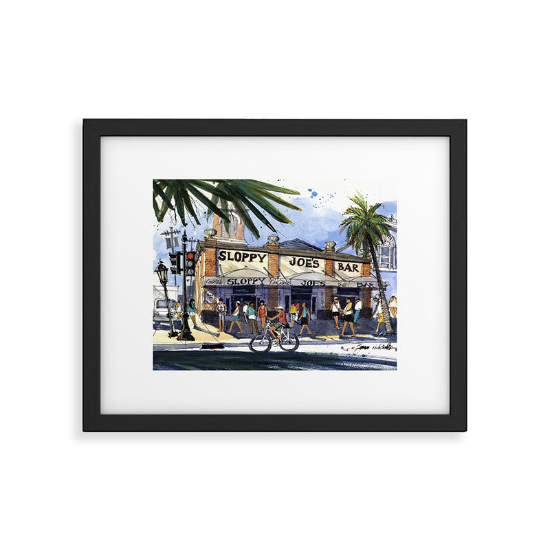 Sloppy Joe's Bar, Key West Framed Art Print Gallery Image 5