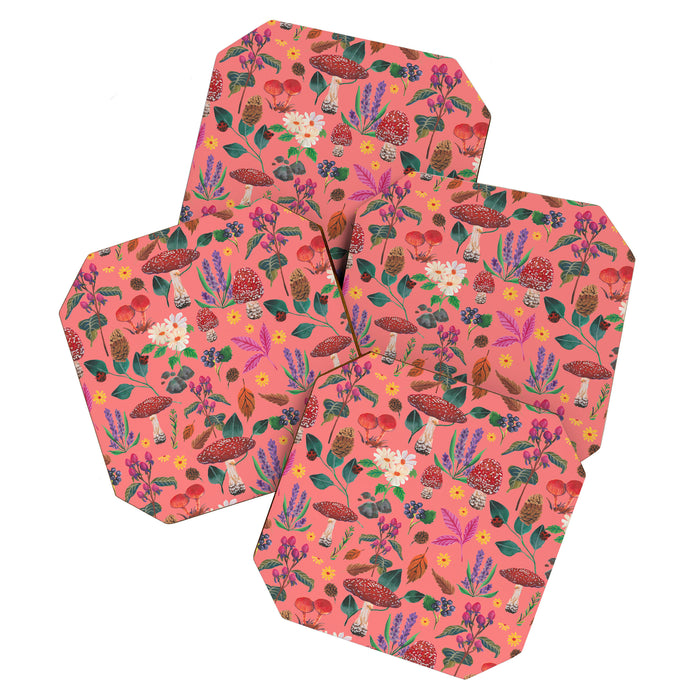 Autumn garden plants Coaster Gallery Image 1