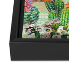 Cactus Desert - GBG Framed Canvas Print Gallery Image 3