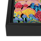 Fungi World (Mushroom world) - BKBG Framed Canvas Print Gallery Image 3