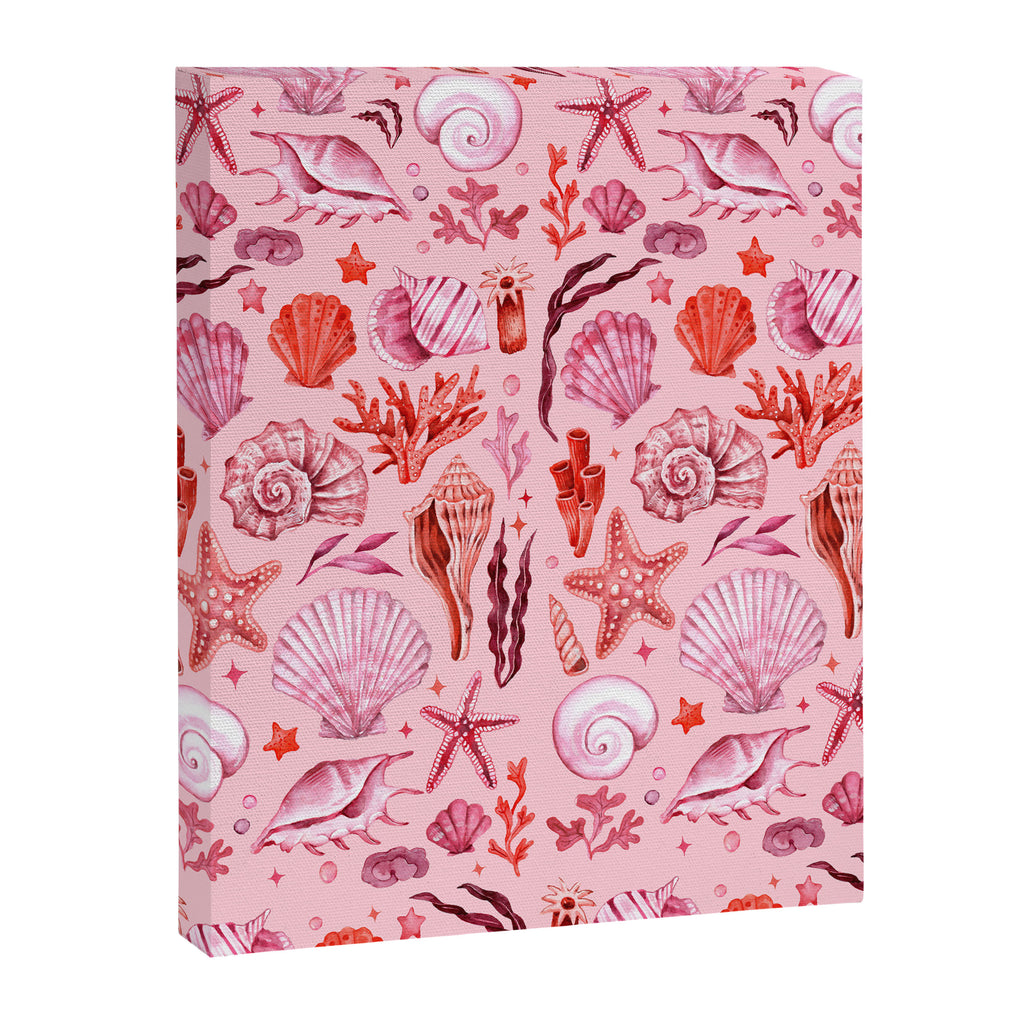 Girly Seashells Party Canvas Print Gallery Image 6