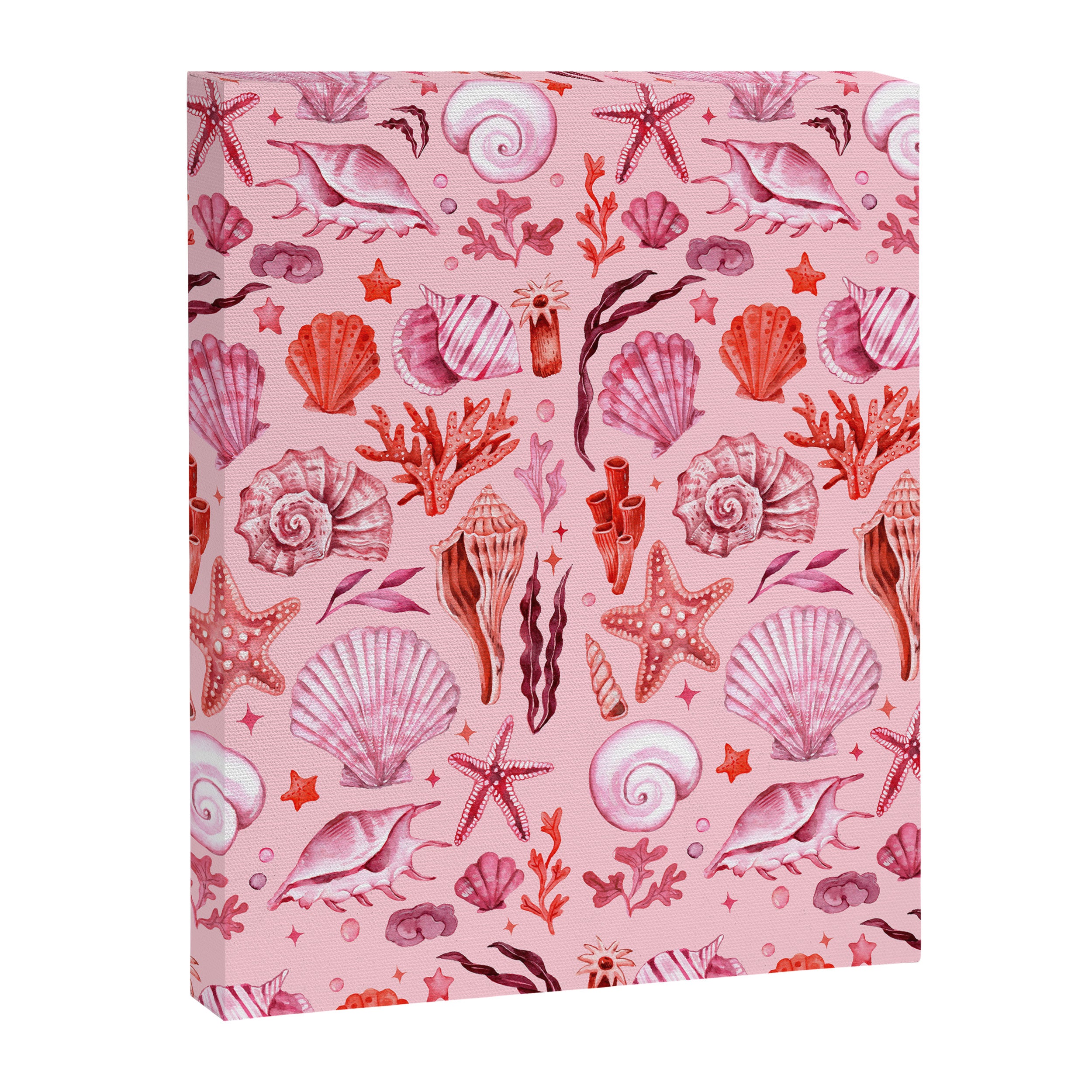 Girly Seashells Party Canvas Print Gallery Image 6