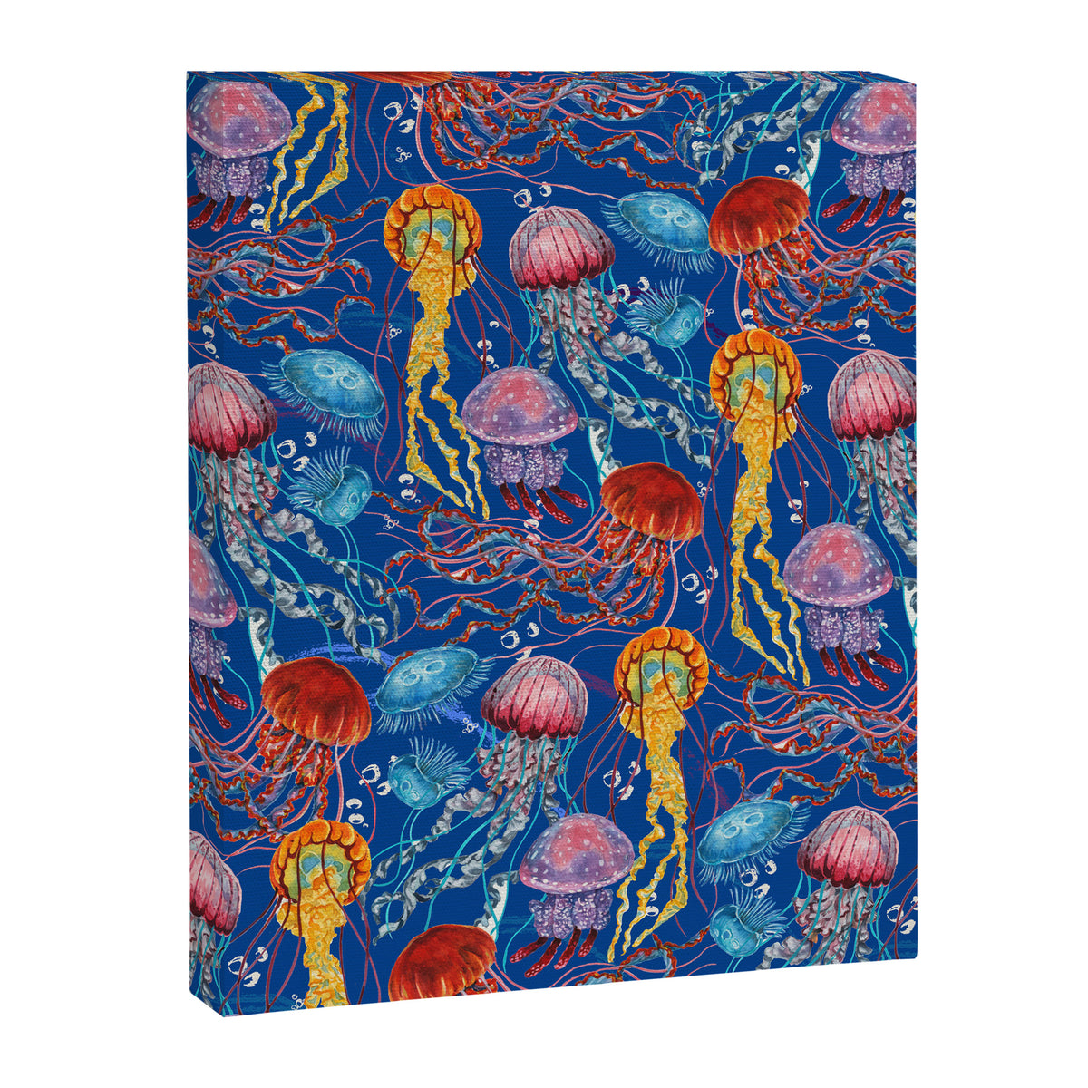 Jellyfish Collection - blue Canvas Print Gallery Image 6
