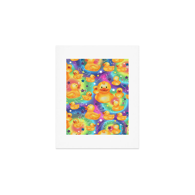Rainbows and Ducks Art Print Gallery Image 1
