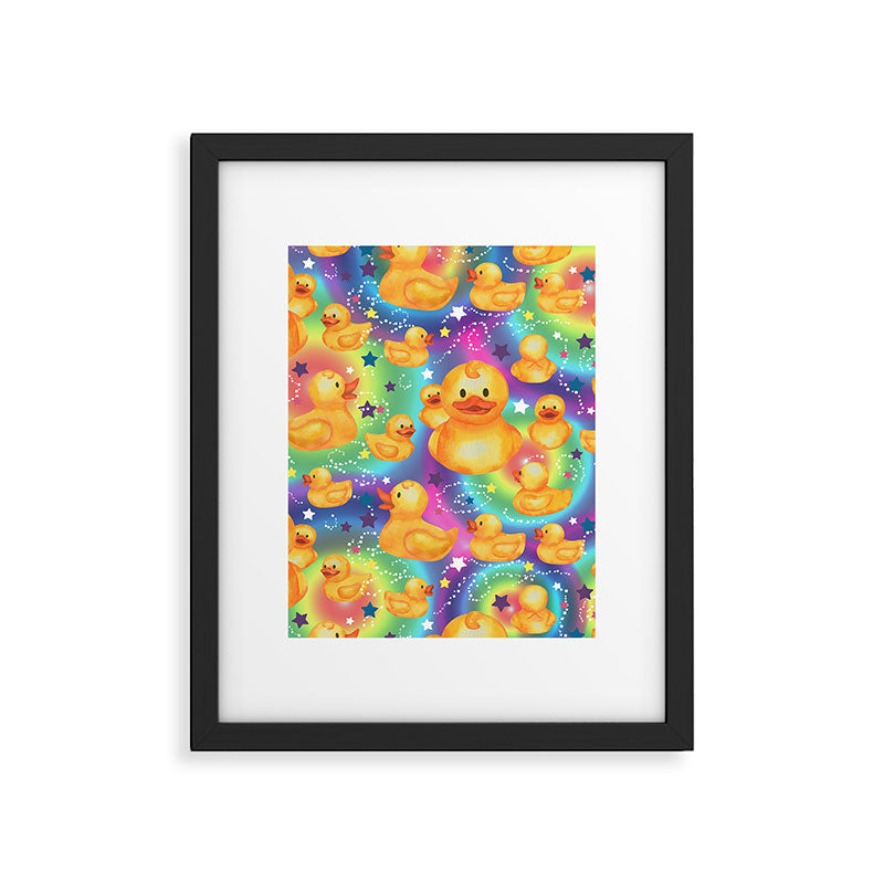 Rainbows and Ducks Framed Art Print Gallery Image 5