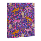 Cheetah in a Rainbow Garden Canvas Print Gallery Image 8
