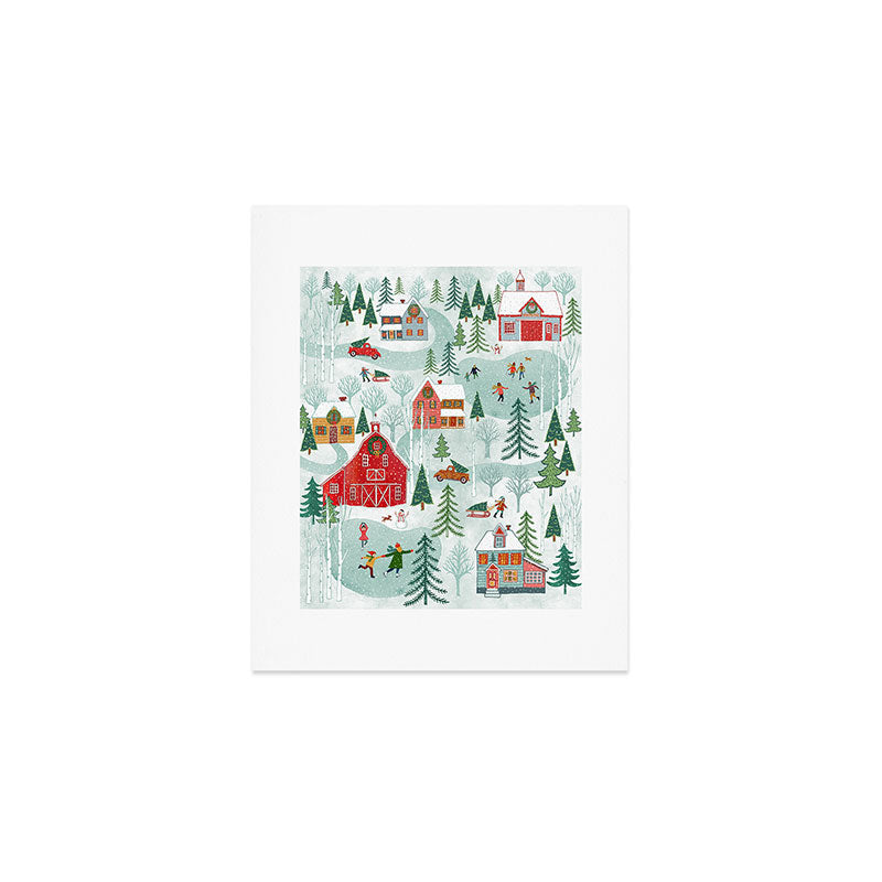 New England Christmas Art Print Gallery Image 1