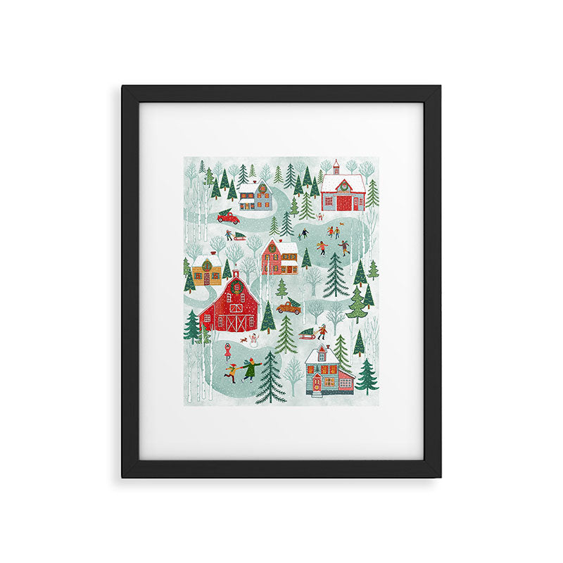 New England Christmas Framed Art Print Gallery Image 5