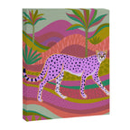 Pink Cheetah Canvas Print Gallery Image 6
