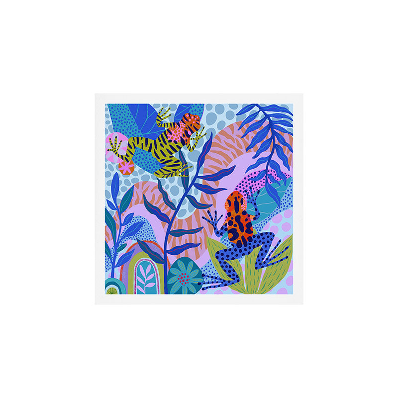 Poison Dart Frogs Art Print Gallery Image 1