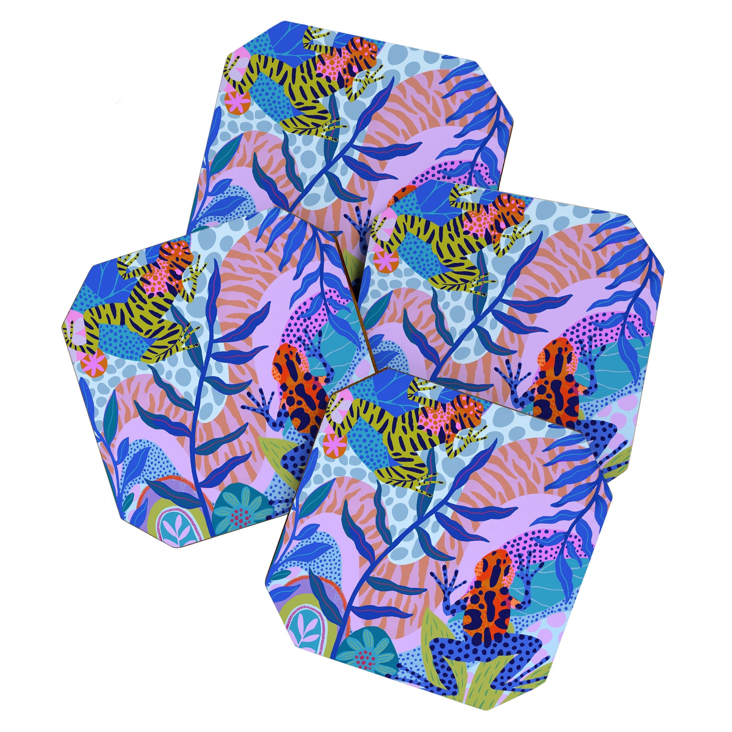 Poison Dart Frogs Coaster Gallery Image 1