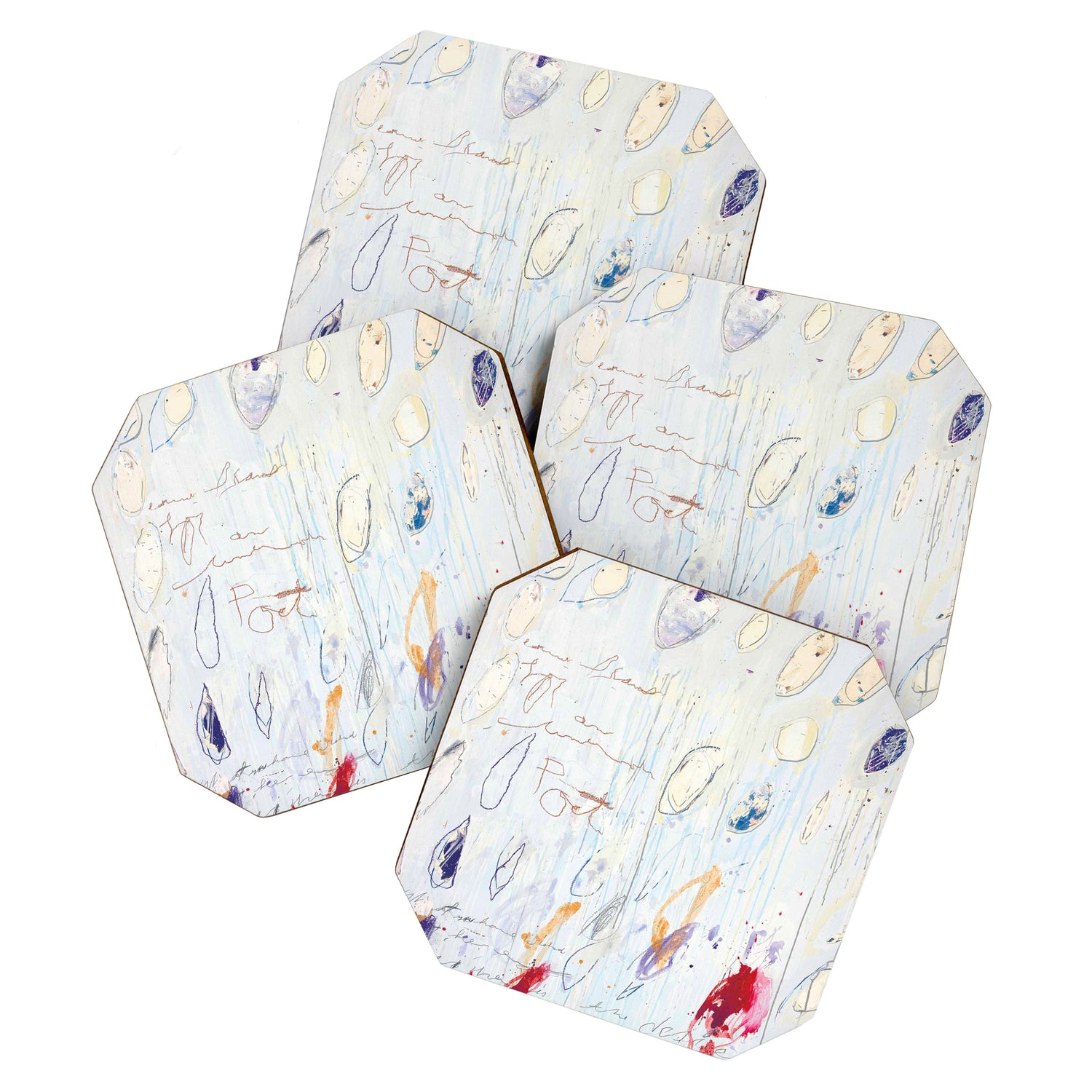 Blue Twombly 1928-2011 Coaster Gallery Image 1
