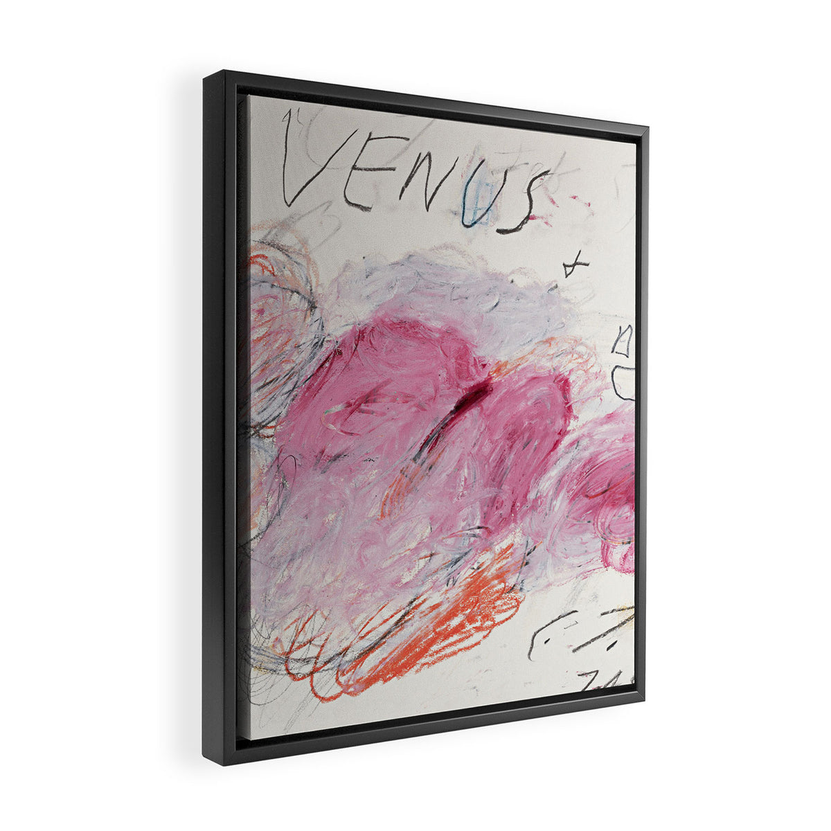 Cy Twombly Venus Adonis Framed Canvas Print Gallery Image 2