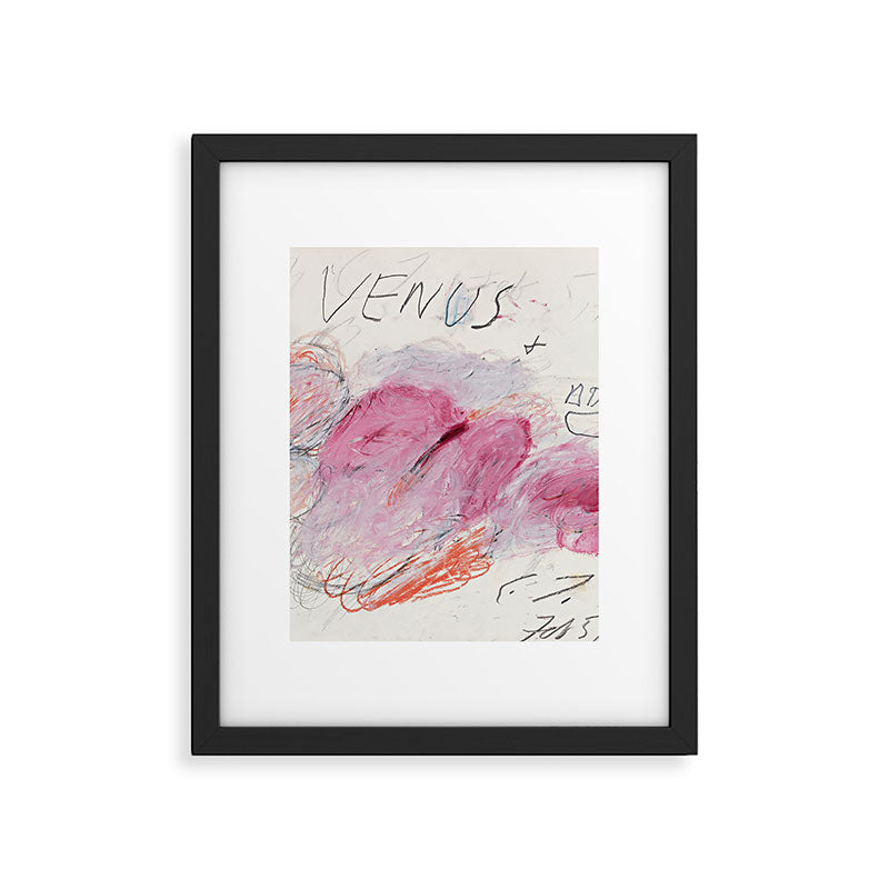 Cy Twombly Venus Adonis Framed Art Print Gallery Image 6