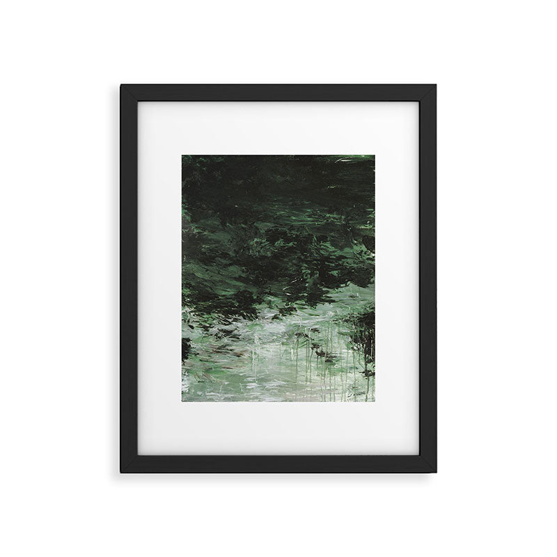 Twombly Green Water 1988 Framed Art Print Gallery Image 5