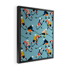 hockey Framed Canvas Print Gallery Image 2