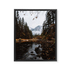 Autumn in Yosemite Framed Canvas Print Gallery Image 6