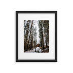 Cabin in the Woods Framed Art Print Gallery Image 5
