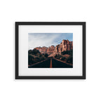 Roads of Zion Framed Art Print Gallery Image 5