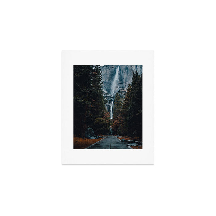 Upper and Lower Yosemite Falls Art Print Gallery Image 1