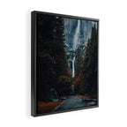Upper and Lower Yosemite Falls Framed Canvas Print Gallery Image 2