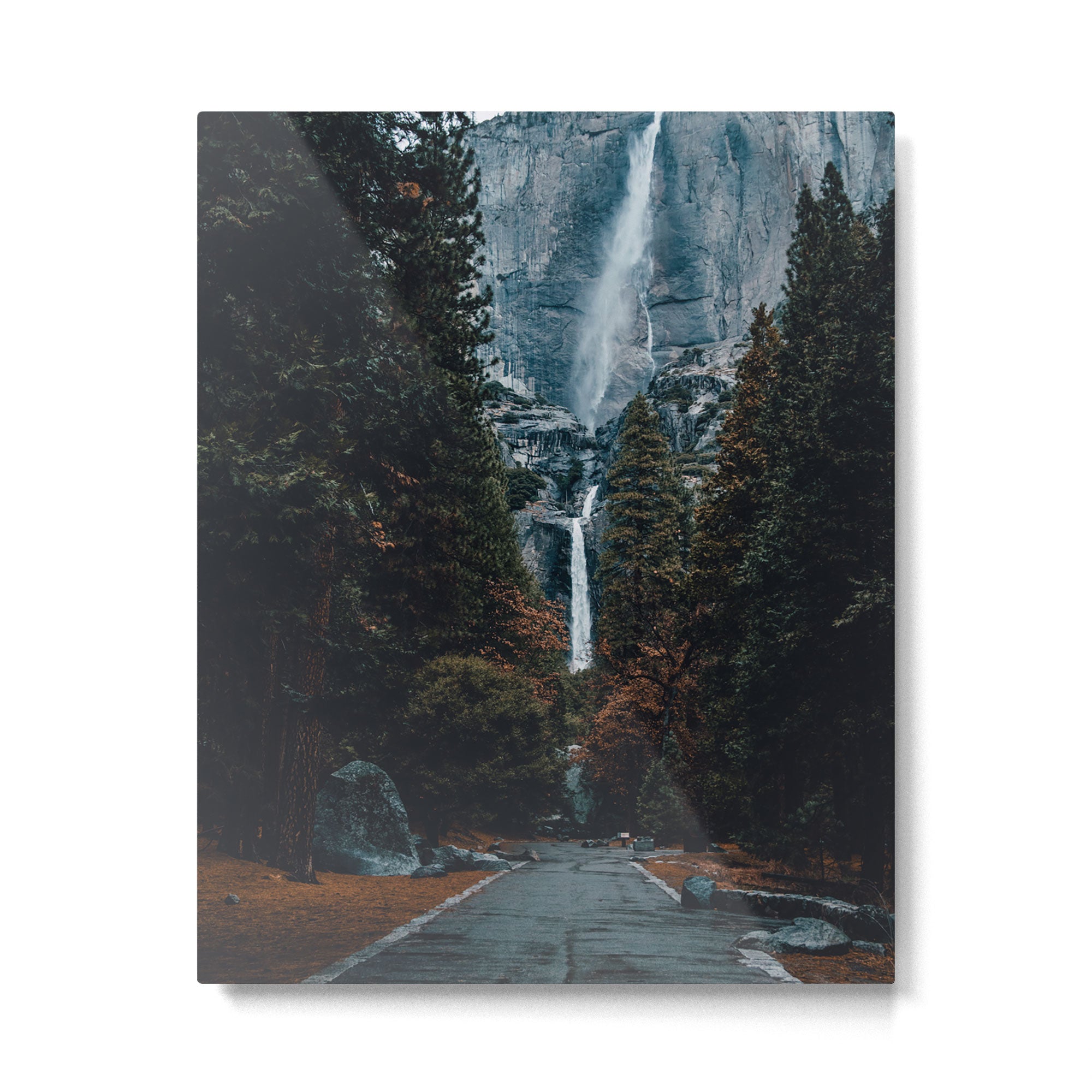Upper and Lower Yosemite Falls Metal Print Gallery Image 4