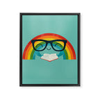 Brainbow Framed Canvas Print Gallery Image 8