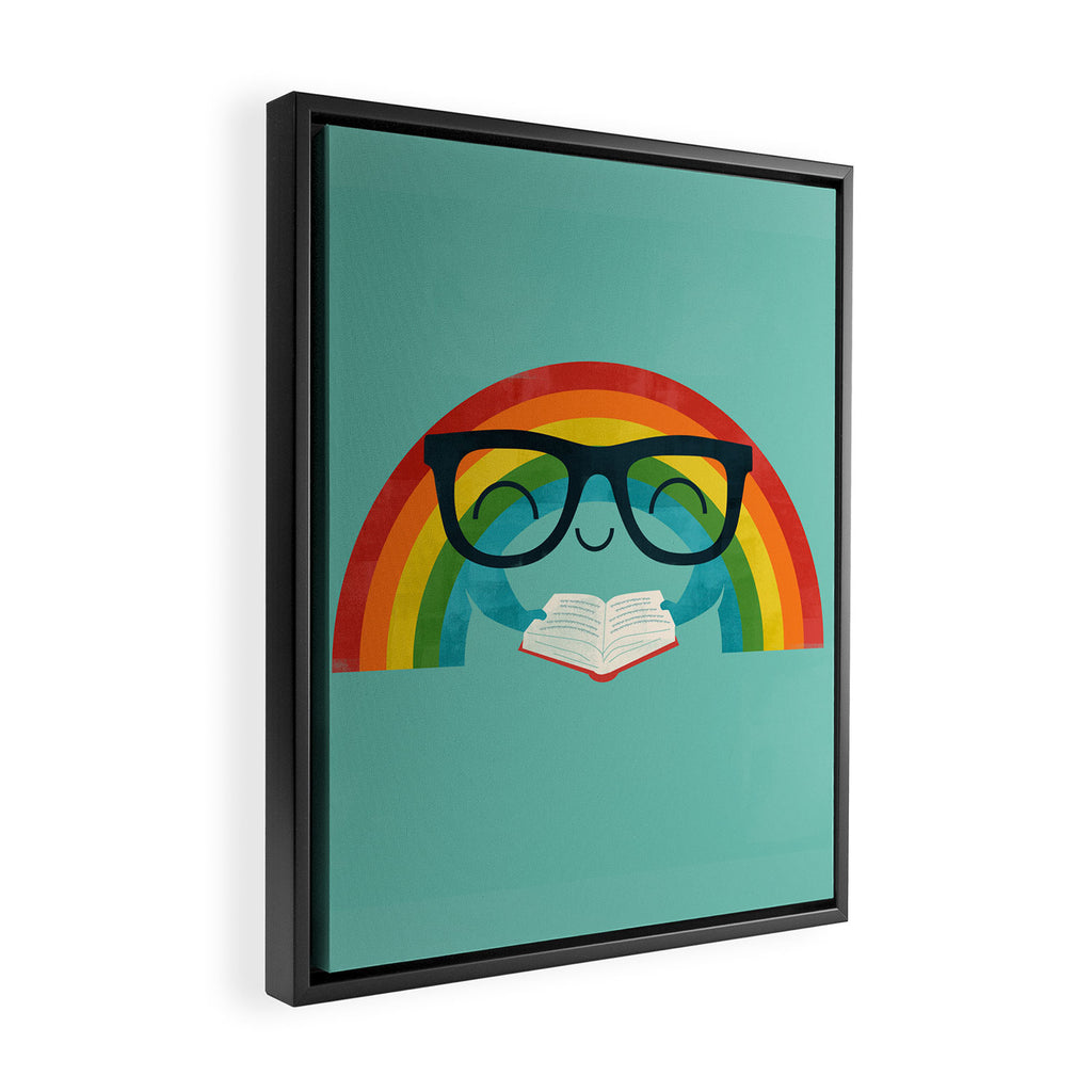 Brainbow Framed Canvas Print Gallery Image 2