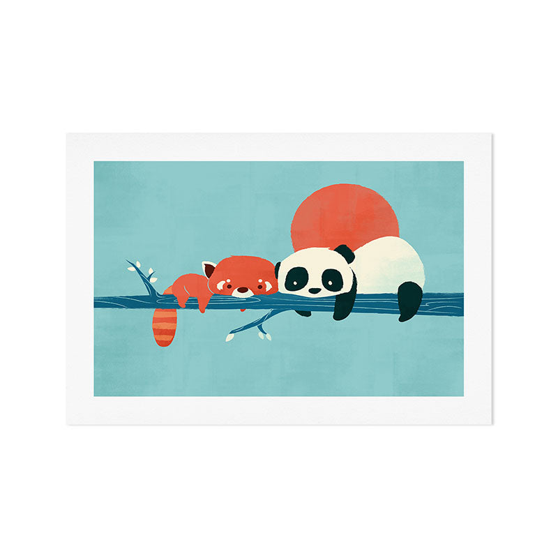 Pandas Art Print Gallery Image 1