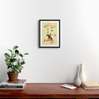 Tiny T-Rex Invasion Framed Art Print Gallery Image 2