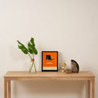 Aluminum Office Chair (1958) Framed Canvas Print Gallery Image 4