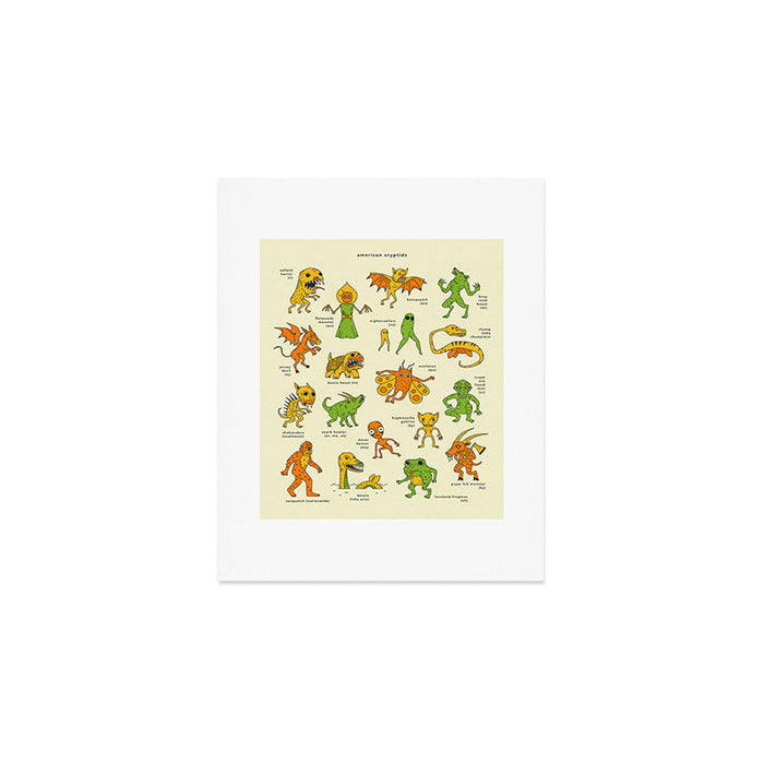 AMERICAN CRYPTIDS Art Print Gallery Image 1