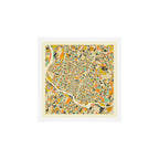 Austin Map Art Print Gallery Image 1